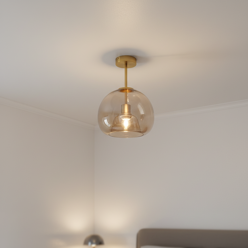 Plafonnier Verre Design : Élégance Contemporaine Et Raffinée