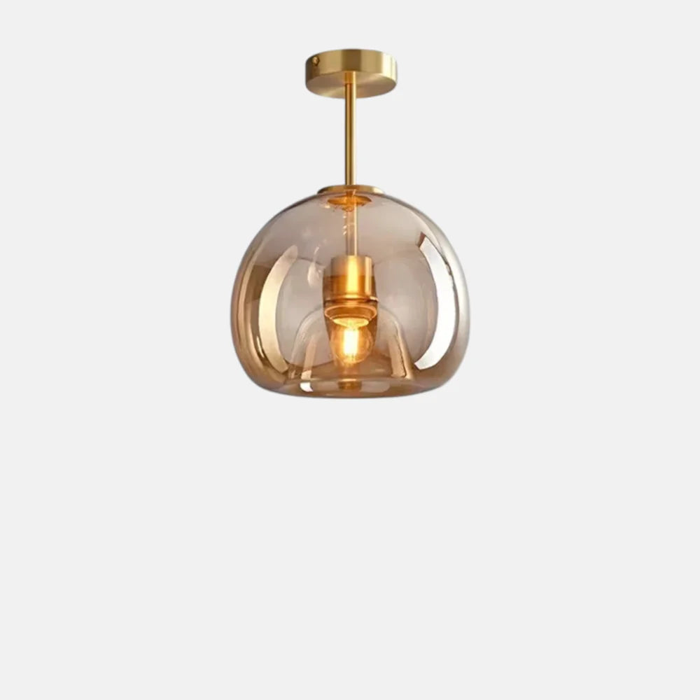 Plafonnier Verre Design : Élégance Contemporaine Et Raffinée