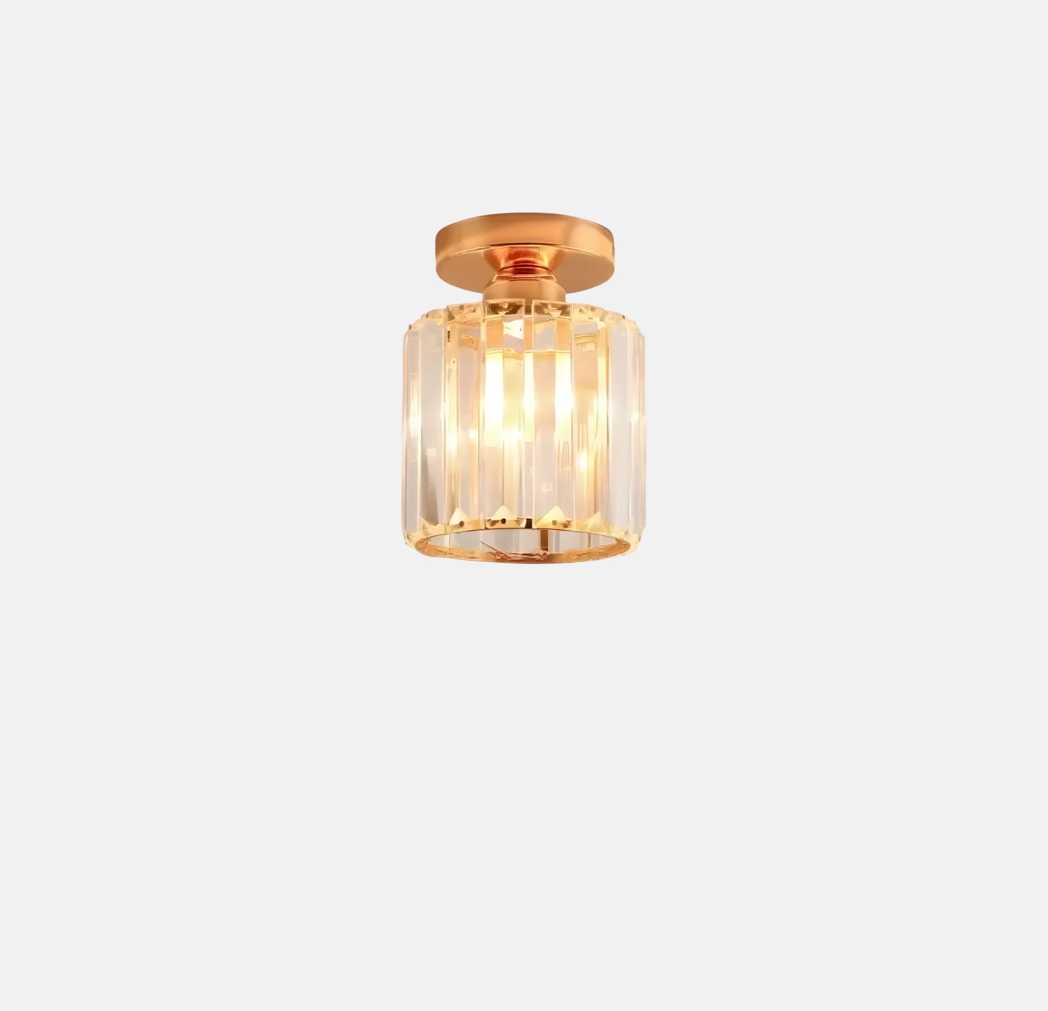 Plafonnier Verre Doré : Luxe Subtil Et Brillance Raffinée