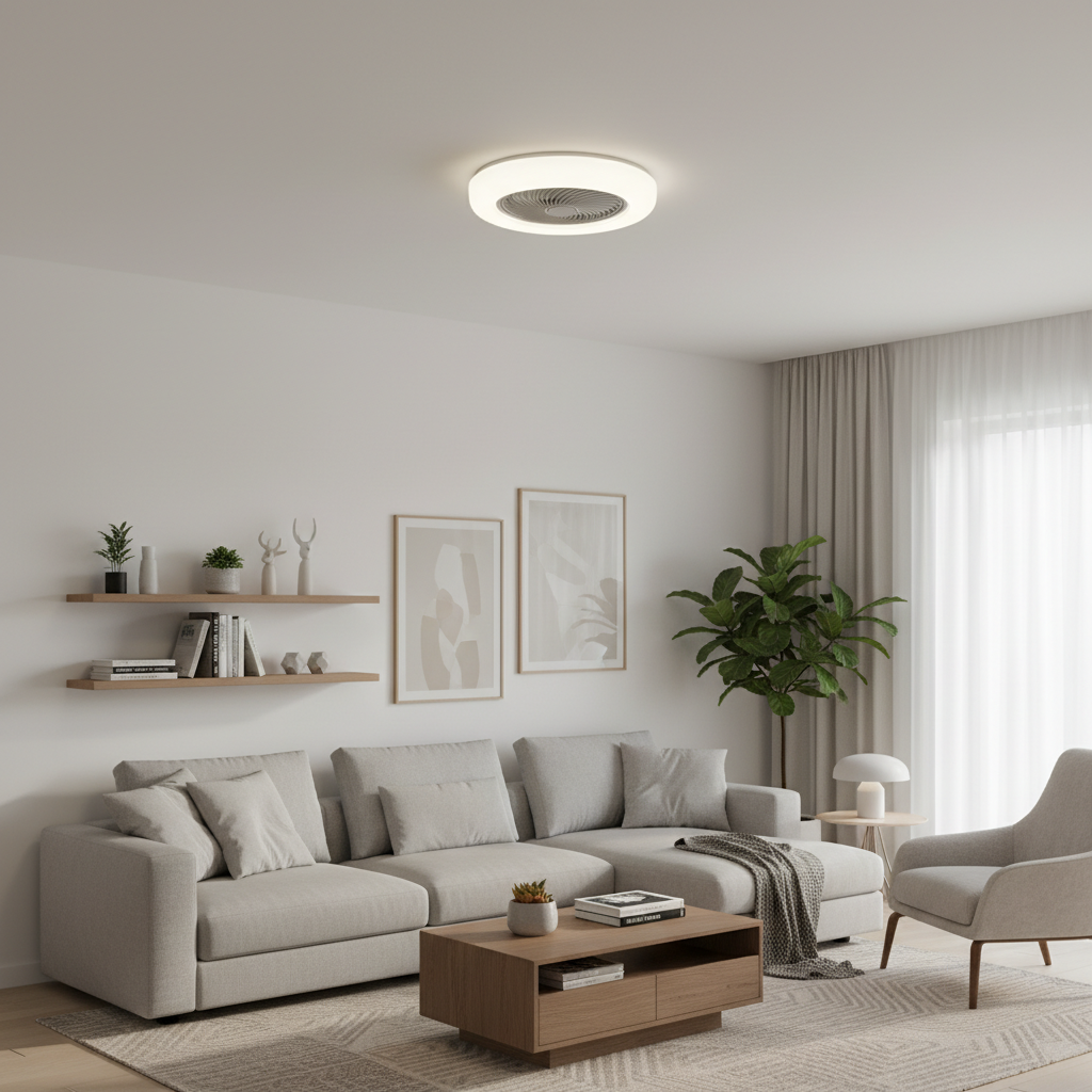 Ventilateur Plafond Rond : Design Circulaire Et Performance