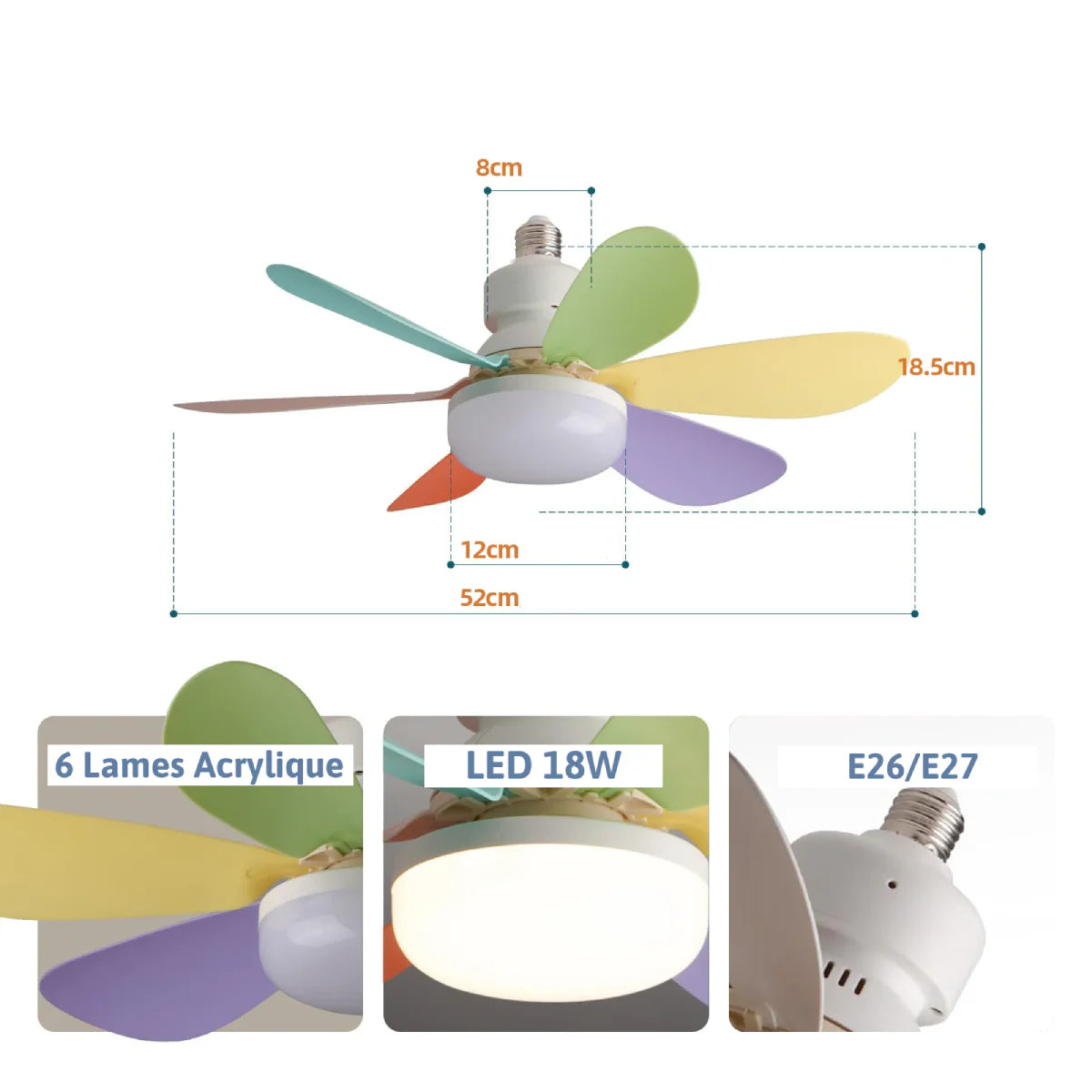 Ventilateur Plafond Vissable : Installation Rapide Et Sécurisée