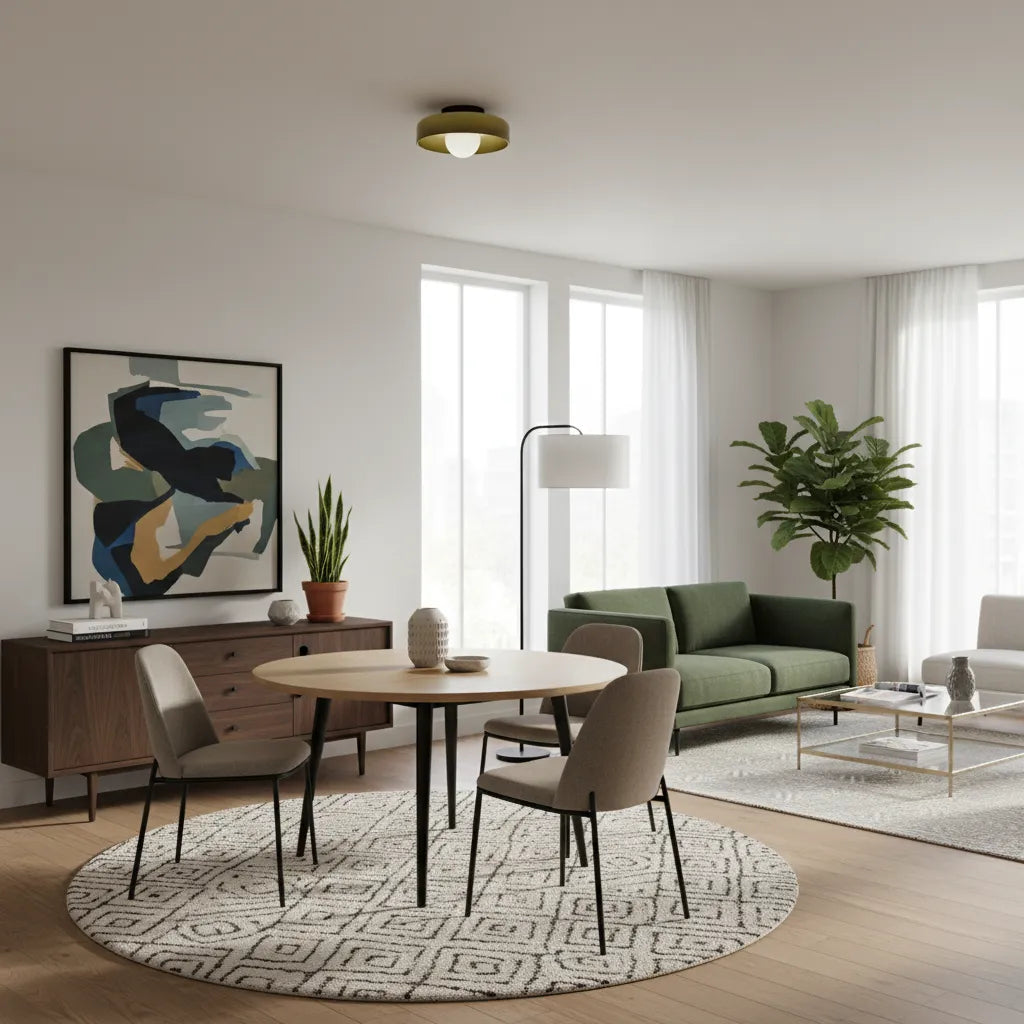 Vintage Plafonnier Salon : Charme Rétro Et Nostalgie Élégante